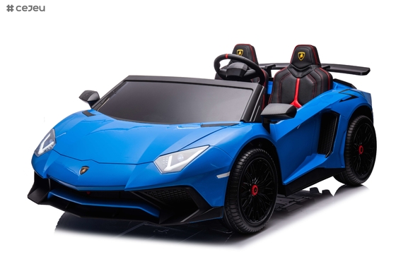 Kinder 12V Ride On lizenzierter Lamborghini Aventador SV Sportwagen Spielzeug Elternsteuerung