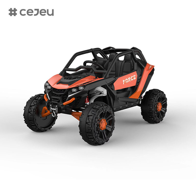 CJ-5298 12V 2-Sitzer Kinder Fahren auf UTV-Auto, 10AH Elektrofahrzeug Lkw-Auto mit 2x550W Motor, Musik / Horn / Bluetooth / Power