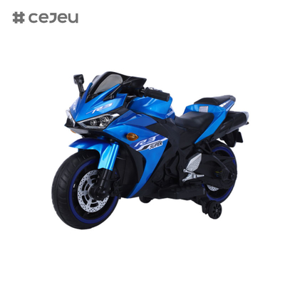 CJ-N-888 12V Motorradfahrt für Kinder, Batteriebetriebene 2-Rad-Motorrad-Spielzeug mit Bluetooth, Musik, Licht...