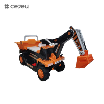 CJ-CT-300, mit 6V4.5A*1 380-Motor Manueller Grabarm Frühschulfunktion Musikgeschichte Englisch USB MP3 Bluetooth LED