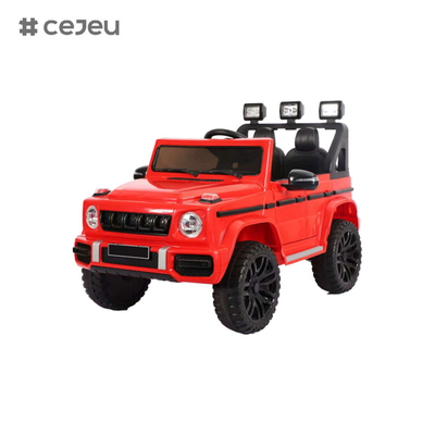 CJ-KBX-616A Kinder-Vierräder Mehrfunktions-Wiederaufladbare Batterie Fahrt auf dem Auto Kinder elektrisches Spielzeug Auto