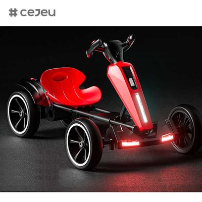 CJ-HS-F1Fabrik Großhandel Neuer Stil 4 Räder Kinder Elektrische Rennfahrzeuge Go Karting Autos Kinder Elektrische Batterie Großbetriebene Go Kart für 8+ Jahre alt