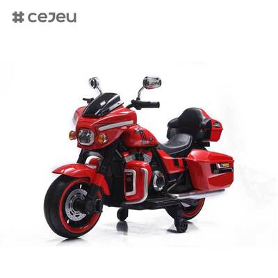 CJ-TTF-9189A Fahrrad Baby-Spielzeug Auto Kind Elektro Moto Kids Elektromotorrad für Kinder zum Fahren Baby Dreirad Gehen Baby Artefakt Batterie