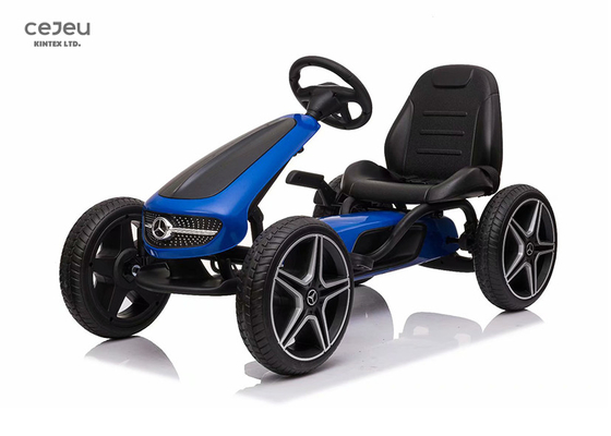 Gleiten Sie nicht Mercedes Benz Pedal Go Kart 6-jährige EVA Wheel