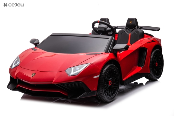 Kinder 12V Ride On lizenzierter Lamborghini Aventador SV Sportwagen Spielzeug Elternsteuerung