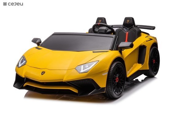 Kinder 12V Ride On lizenzierter Lamborghini Aventador SV Sportwagen Spielzeug Elternsteuerung