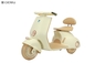 Kinder Vespa Roller, 6V wiederaufladbare Fahrt auf Motorrad USB/MP3 Steckdose Licht/Bluetooth