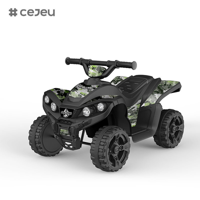 Costway 6V Kids 4-Wheeler ATV Quad Ride On Car mit Frontlicht Musik