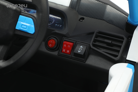 CJ-6187 12V 2-Sitzer Kinder Fahren auf UTV Auto, 4.5AH Elektrofahrzeug Lkw Auto mit 2x390W Motor,USB,MP3, Musik, Bluetooth