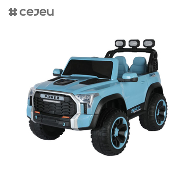 CJ-6188 12V 2-Sitzer Kinder Fahren auf UTV Auto, 4.5AH Elektrofahrzeug Lkw Auto mit 2x390W Motor,Für Jungen und Mädchen