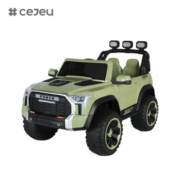 CJ-6188 12V 2-Sitzer Kinder Fahren auf UTV Auto, 4.5AH Elektrofahrzeug Lkw Auto mit 2x390W Motor,Für Jungen und Mädchen