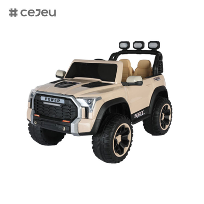 CJ-6188 12V 2-Sitzer Kinder Fahren auf UTV Auto, 4.5AH Elektrofahrzeug Lkw Auto mit 2x390W Motor,Für Jungen und Mädchen
