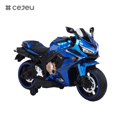 CJ-N-999 Kindermotorrad mit Einantrieb, 12V4,5AH,550 Motor, Ein-Klick-Start, geeignet für Kinder im Alter von 3-12 Jahren