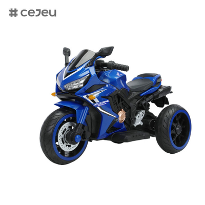 Für 3-8 Jahre alte Jungen und Mädchen 12V Motorrad, batteriebetriebenes 3-Rad-Motorrad-Spielzeug, Bluetooth, Musik, LED-Licht