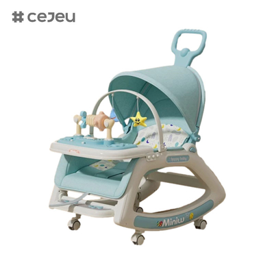 Für Jungen und Mädchen, CJ-718-5, beruhigender Stuhl, Baby-Artefakt, 5 in 1, Schaukelmuster Hohe Stuhlmuster Festmuster