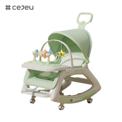 Für Jungen und Mädchen, CJ-718-5, beruhigender Stuhl, Baby-Artefakt, 5 in 1, Schaukelmuster Hohe Stuhlmuster Festmuster