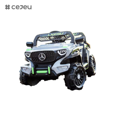 CJ-2023 6V Seater Kinder Fahren auf UTV Auto, 4.5AH Elektrofahrzeug Lkw Auto mit 2x380 Motor, 2.4G RC,Für Jungen und Mädchen