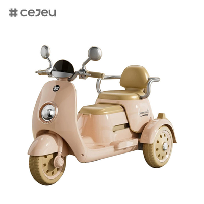 380*1 6V4*1 Ein-Knopf-Start/Frühschulfunktion/USB/Licht,Elektroauto für Kinder für Jungen und Mädchen