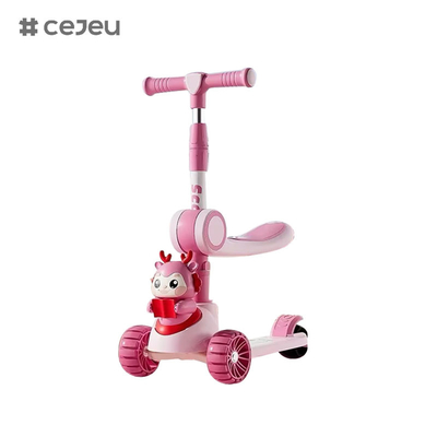 CJ-6333, mit Lichtern/Musik/großen Rädern/Doppeldeck-Chassis,Purpur/rosa/grün/blau, 4 Farboptionen,für Jungen und Mädchen