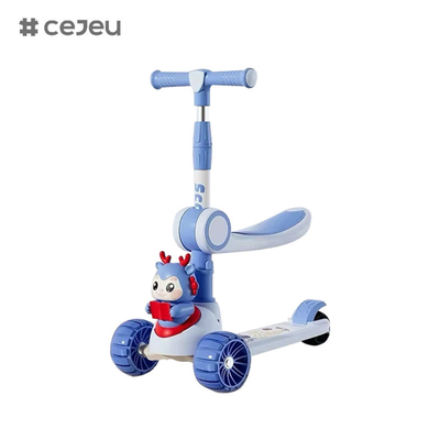 CJ-6333, mit Lichtern/Musik/großen Rädern/Doppeldeck-Chassis,Purpur/rosa/grün/blau, 4 Farboptionen,für Jungen und Mädchen