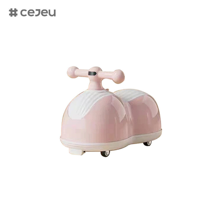 CJ-6188, Erdnuss-Scooter, das erste Baby, das die Tür betritt, rosa/grau/braun, 3 Farben erhältlich, Größe 44*25*32cm
