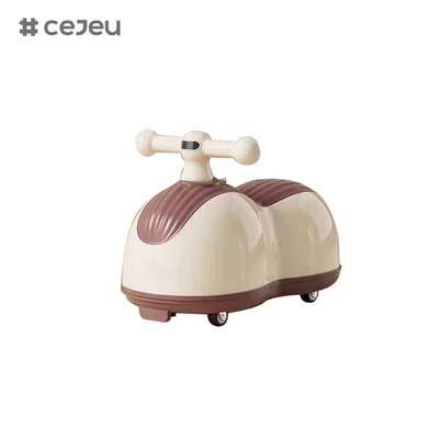 CJ-6188, Erdnuss-Scooter, das erste Baby, das die Tür betritt, rosa/grau/braun, 3 Farben erhältlich, Größe 44*25*32cm