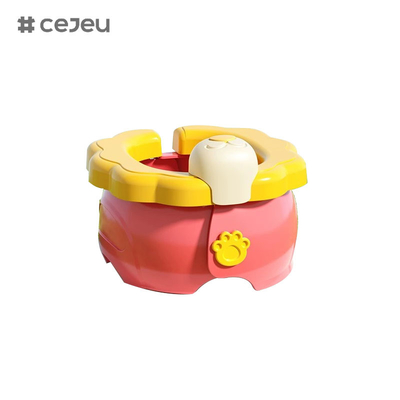 CJ-6901Kinder gehen aus Klapptoilette für Jungen und Mädchen Babyauto Notfalltoilette, blau grün gelb 3 Farben erhältlich