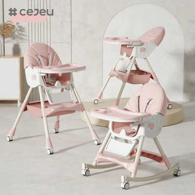 CJ-27,3 in 1+PP+Lagerkorb,rosa/grau/blau/gold,vier Farben,60*75*97cm,zuverlässiger und sicherer Babynaufsatz
