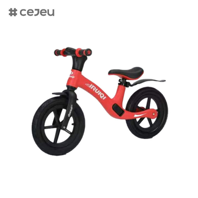 CJ-TXY-201,Interaktives Push-Fahrrad für Frühkinder mit stetigem Gleichgewicht und Fußstütze,Pink Schwarz Rot Grün,Vier Farben