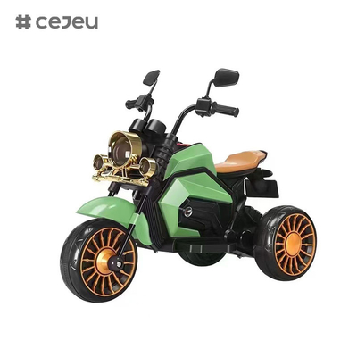 CJ-5188R Elektromotorräder, Rot Weiß Blau Grün.6V4.5/380, Produktgröße 81*43*64cm, geben Sie Ihren Kindern ein schönes Geschenk.