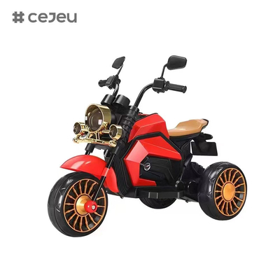 CJ-5188R Elektromotorräder, Rot Weiß Blau Grün.6V4.5/380, Produktgröße 81*43*64cm, geben Sie Ihren Kindern ein schönes Geschenk.