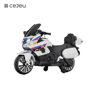CJ-R125 Elektromotorräder, 12V7/550*2, Musikmodulation für Frühkindheit Bluetooth Ein-Klick-Bremse Rad*2