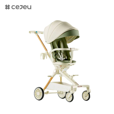 CJ-XL 15L Bestseller klappbarer tragbarer Kinderwagen liegen 360 Grad kann den Sitz drehen Kinderwagen