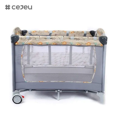 CJ-CB-YXC0001 Baby-Bett Bett Schlafkorb Nähen Kinderbett Bewegliches Klapplager Krippe