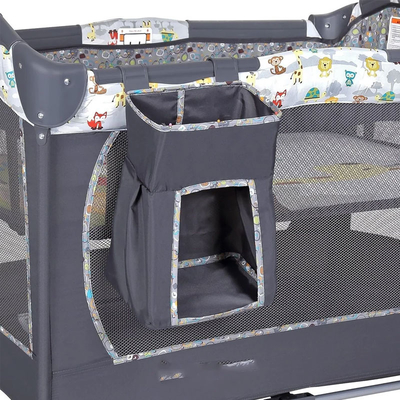 CJ-CB-YXC0001 Baby-Bett Bett Schlafkorb Nähen Kinderbett Bewegliches Klapplager Krippe