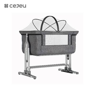 CJ-CH-122 Metall Moderne Multifunktionale Klappbare Babybett Krippe Kinderwiege Bettbetten Baby neben Schläfer