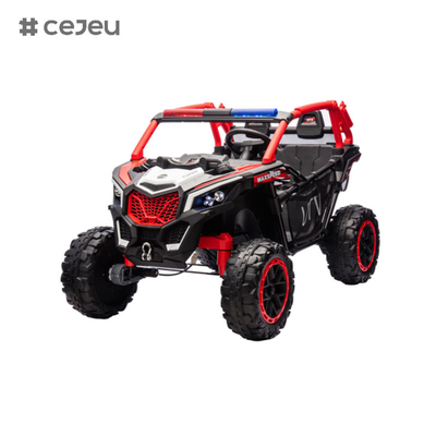 24V 12V 4WD Kinder Elektro UTV Off-Road Fahrt auf Spielzeug-Auto Mit 2.4G RC Kohlenstoffstahl-Rahmen Hochfestigkeit Vierrad-Schock