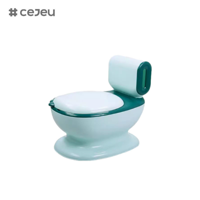 CJ-QC9991 Simulierte Kindertoilette mit Spülmusik-Tappi plus Jungen-Mädchen-Baby-Cartoon 2-4-6-8 Jahre alt