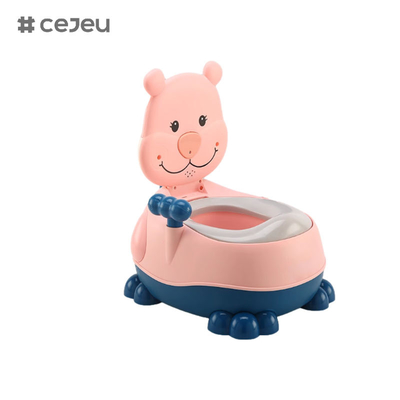 CJ-NT-106 Babypotty Training Toilettensitz Komfortable Rückenlehne Cartoon-Töpfe Tragbare Babypott für Kinder Potty Toilettenschlafbehälter