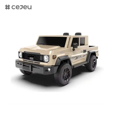 CJ-TTXB-HZBB-985 2025 Neuer elektrischer 4WD Truck Kinder Fahrt auf 4x4 Rad 3-8 Jahre 2 Sitz Off-Road RC mit Batterie