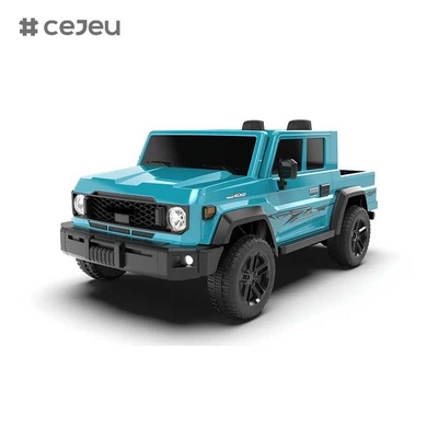 CJ-TTXB-HZBB-985 2025 Neuer elektrischer 4WD Truck Kinder Fahrt auf 4x4 Rad 3-8 Jahre 2 Sitz Off-Road RC mit Batterie