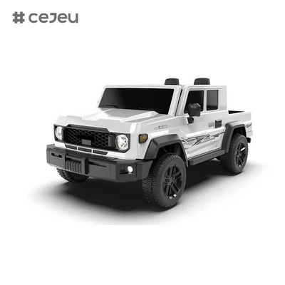 CJ-TTXB-HZBB-985 2025 Neuer elektrischer 4WD Truck Kinder Fahrt auf 4x4 Rad 3-8 Jahre 2 Sitz Off-Road RC mit Batterie