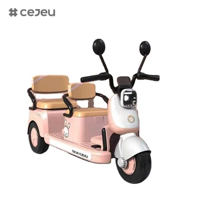 CJ-ML-002 Herstellung Kids Notor Bike mit zwei Sitzplätzen Batteriebetriebene Motorrad für Kinder Reiten