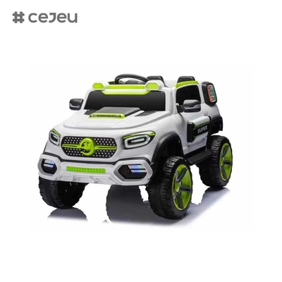 CJ-SYB-G65 Großhandel Unisex 4-Rad elektrische Fahrt auf Spielzeug Auto Großhandel Rot-Weiß Farbschema Automatische Musiklichter