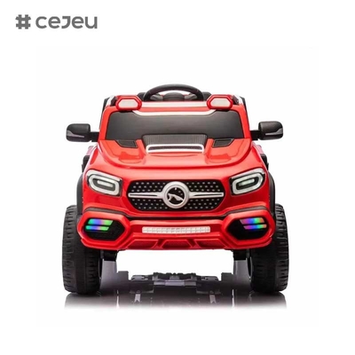 CJ-SYB-G65 Großhandel Unisex 4-Rad elektrische Fahrt auf Spielzeug Auto Großhandel Rot-Weiß Farbschema Automatische Musiklichter
