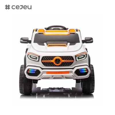 CJ-SYB-G65 Großhandel Unisex 4-Rad elektrische Fahrt auf Spielzeug Auto Großhandel Rot-Weiß Farbschema Automatische Musiklichter