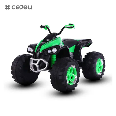 CJ-FB-6677 Großhandel Kinder Batteriebetrieb 12V Doppelmotor Elektroauto Kinder Elektro-Spielzeuge Fahren auf dem Auto für 6-Jährige Jungen zu fahren