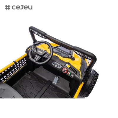 CJ-HC-605 Neue 12V-Batterie Außenfahrt auf Spielzeugfahrzeug Batteriebetriebenes Auto 2 Sitzplätze Kinder Elektrofahrt auf Auto für Kinder zu fahren