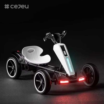 CJ-HS-F1Fabrik Großhandel Neuer Stil 4 Räder Kinder Elektrische Rennfahrzeuge Go Karting Autos Kinder Elektrische Batterie Großbetriebene Go Kart für 8+ Jahre alt