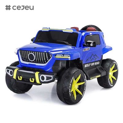 CJ-SF-5688 Neueste Große Größe 12V7Ah Große Größe Vier Motor Drive Kinder Elektroauto/Pink Farbe Zwei Geschwindigkeiten Kinder Fahren auf Offroad Auto für 5-12Jahre
